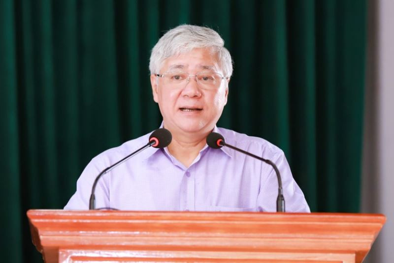 Bí thư T.Ư Đảng, Chủ tịch Ủy ban T.Ư MTTQ Việt Nam Đỗ Văn Chiến.