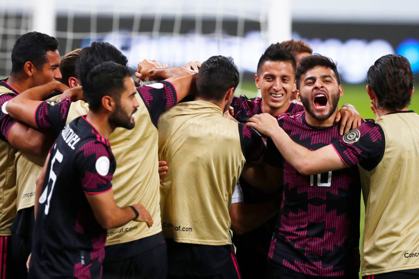 Mexico thắng dễ Canada và giành tấm vé cuối cùng tới Olympic Tokyo. (Ảnh: FIFA)