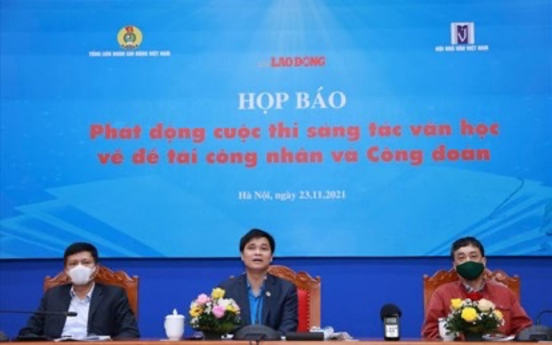 Phát động Cuộc thi sáng tác văn học về đề tài công nhân, công đoàn.