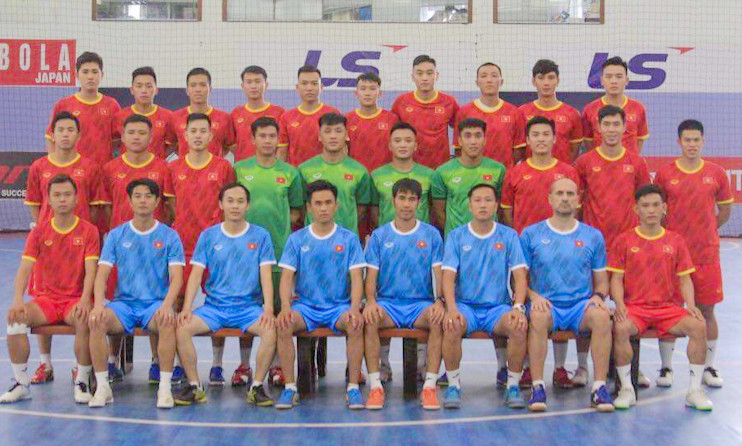 ĐT Futsal Việt Nam hội quân với lực lượng giàu kinh nghiệm và đã xuất sắc vượt qua hai trận play-off để góp mặt tại VCK FIFA Futsal World Cup Lithuania 2021. (Ảnh: VFF)