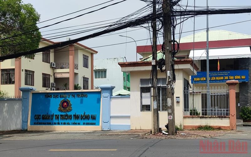 Trụ sở Cục Quản lý thị trường Đồng Nai.