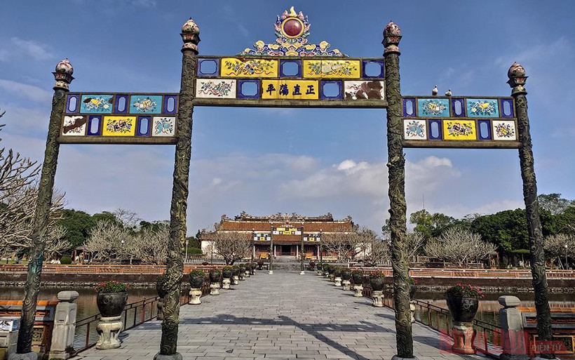 Bảo quản và phục chế nguyên vẹn tối đa Điện Thái Hòa
