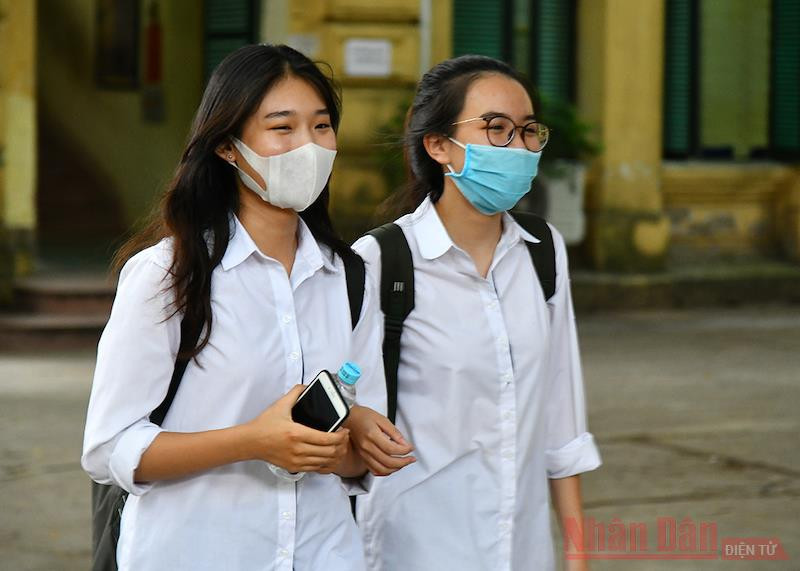 Thí sinh Kỳ thi tốt nghiệp 2020 (Ảnh: THUỶ NGUYÊN)