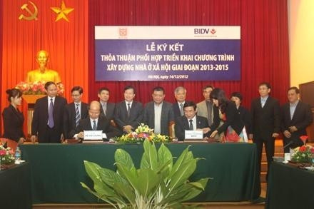 BIDV dành 30.000 tỷ đồng hỗ trợ xây dựng nhà ở xã hội