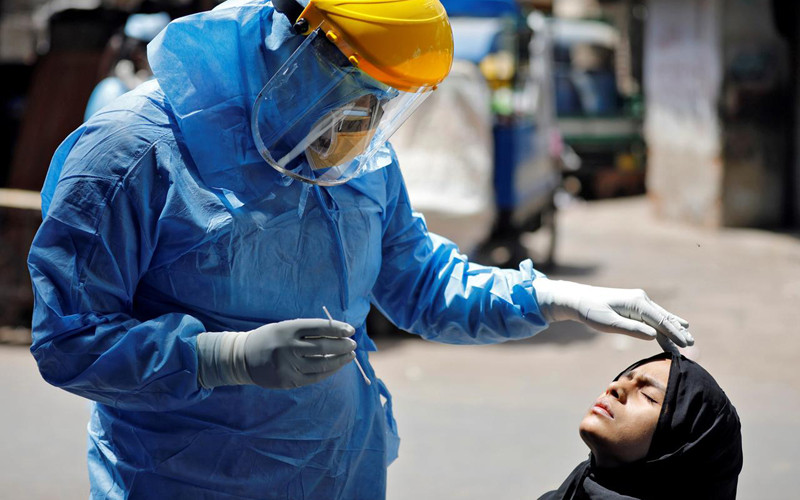 Ấn Độ là vùng dịch lớn nhất châu Á với hơn 1,8 triệu ca mắc Covid-19, chiếm hơn 40% tổng số ca mắc toàn châu lục, tính đến ngày 3-8. Ảnh: Reuters.
