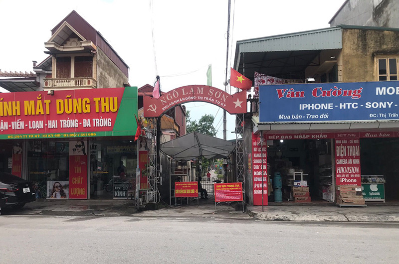 Khu dân cư An Nhân Đông phải cách ly y tế từ tối 4-5.