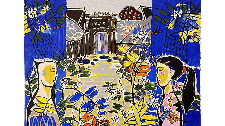 Tranh: NGUYỄN VĂN ĐỨC