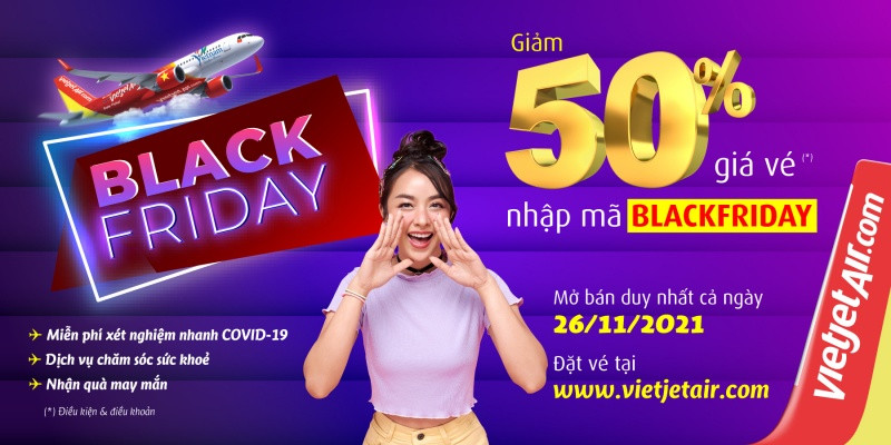 Bùng nổ ngày hội mua sắm cuối năm với “cơn mưa” vé 0 đồng từ Vietjet