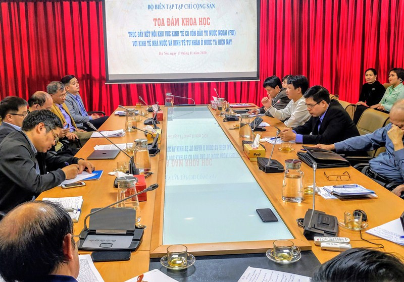 Tọa đàm tăng cường kết nối giữa các doanh nghiệp FDI với doanh nghiệp trong nước.