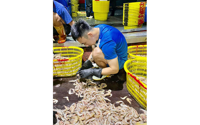 Hải Huy bán hải sản.