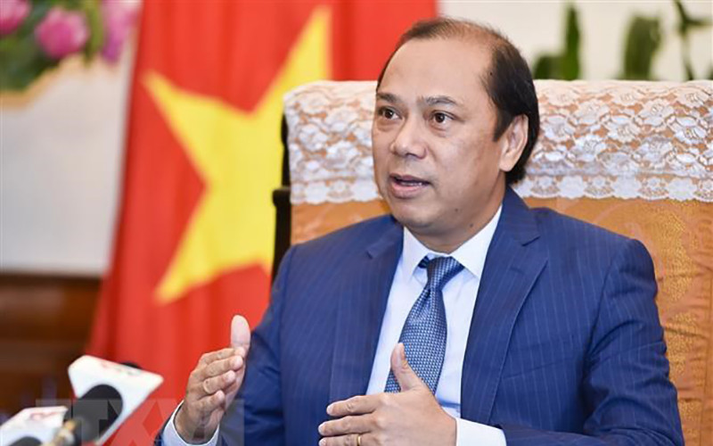 Thứ trưởng Ngoại giao Nguyễn Quốc Dũng. (Ảnh: TTXVN)