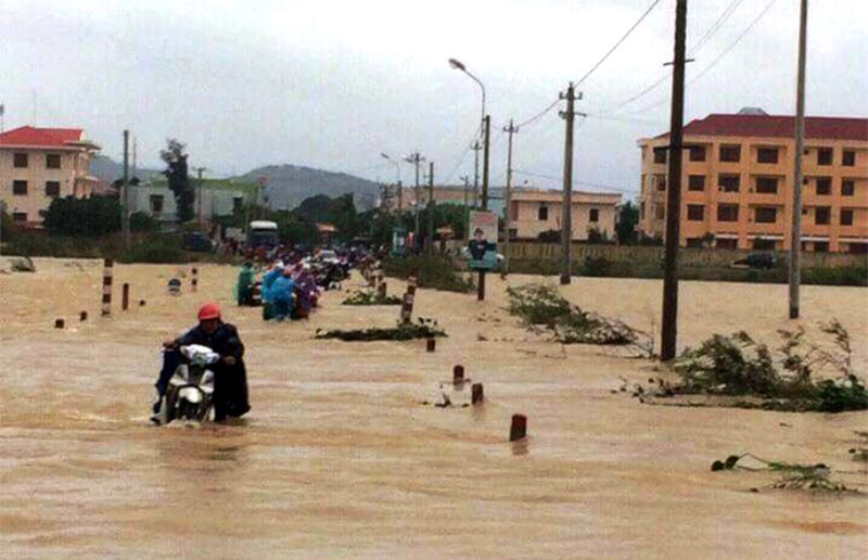 Từ ngày 27-29/12, trên các sông từ Thừa Thiên Huế đến Bình Định khả năng xuất hiện một đợt lũ. (Ảnh minh họa)