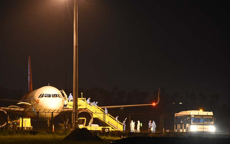 Đà Nẵng tiếp nhận, cách ly hơn 340 công dân về từ Hàn Quốc