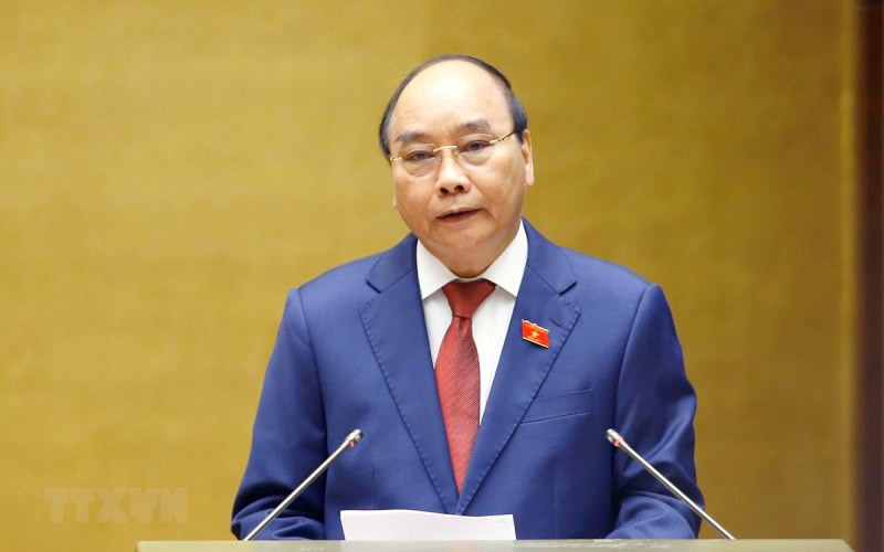 Chủ tịch nước Nguyễn Xuân Phúc. (Ảnh: TTXVN)