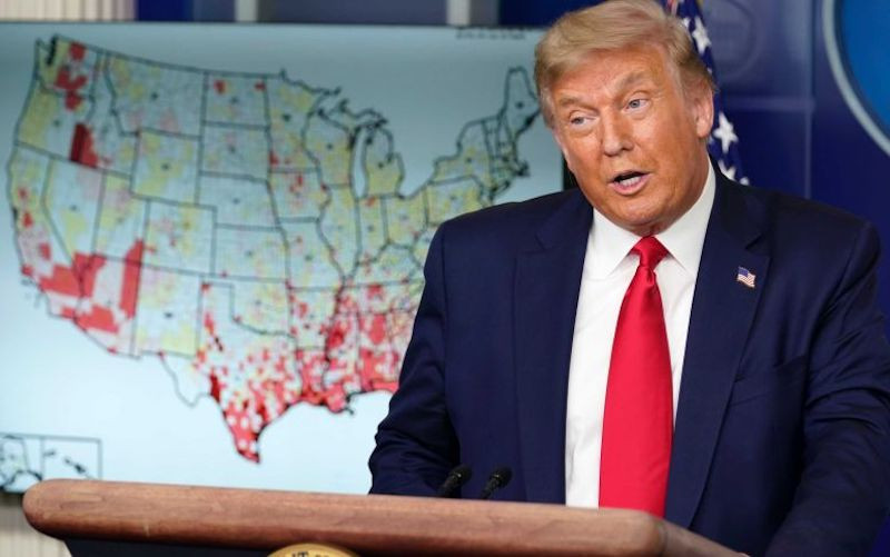 Tổng thống Mỹ Donald Trump. (Ảnh: ABC News)