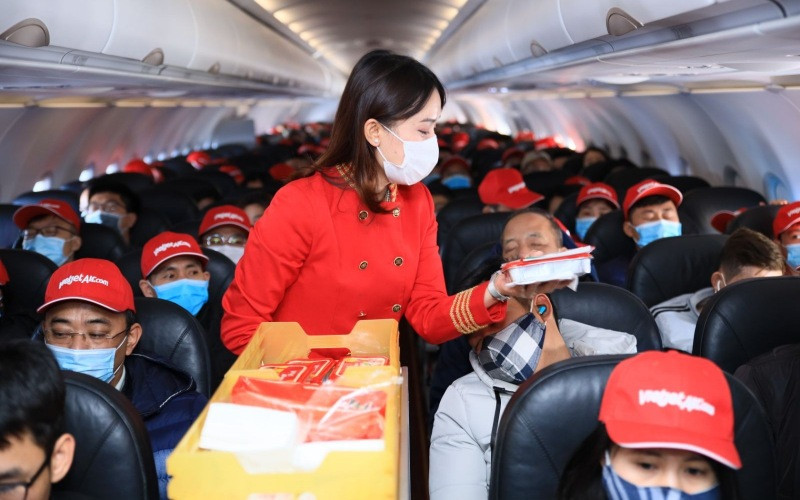Vietjet giảm 77% giá vé và miễn phí 15 kg hành lý
