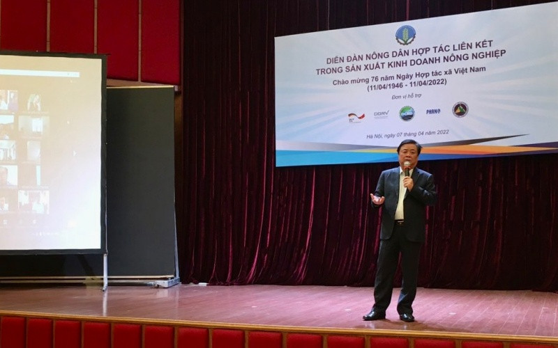 Bộ trưởng Nông nghiệp và Phát triển nông thôn Lê Minh Hoan phát biểu tại Diễn đàn.