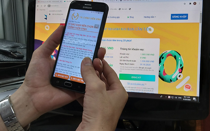 Nhiều người lựa chọn vay qua app vì sự tiện lợi, nhanh gọn.