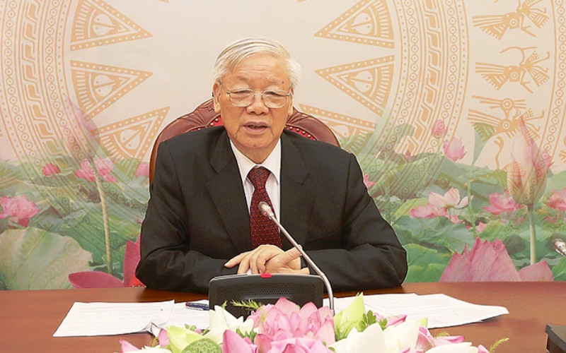 Tổng Bí thư, Chủ tịch nước Nguyễn Phú Trọng.