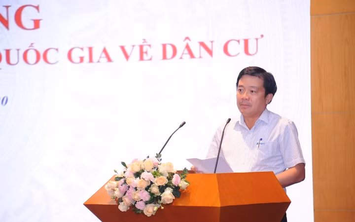 Phó Tổng Giám đốc VNPT Huỳnh Quang Liêm phát biểu tại buổi Lễ.