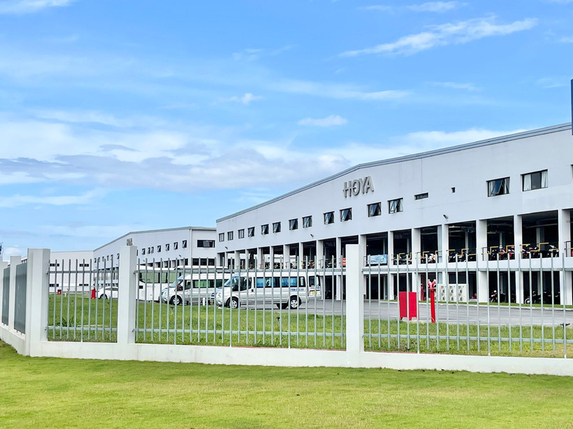 Công ty TNHH Hoya Lens Việt Nam, chi nhánh Quảng Ngãi, nơi xuất hiện ổ dịch Covid-19 với hàng loạt ca bệnh được ghi nhận. 