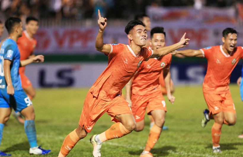 Bình Định là Đương kim vô địch Giải hạng nhất Quốc gia 2020. (Ảnh: VPF)