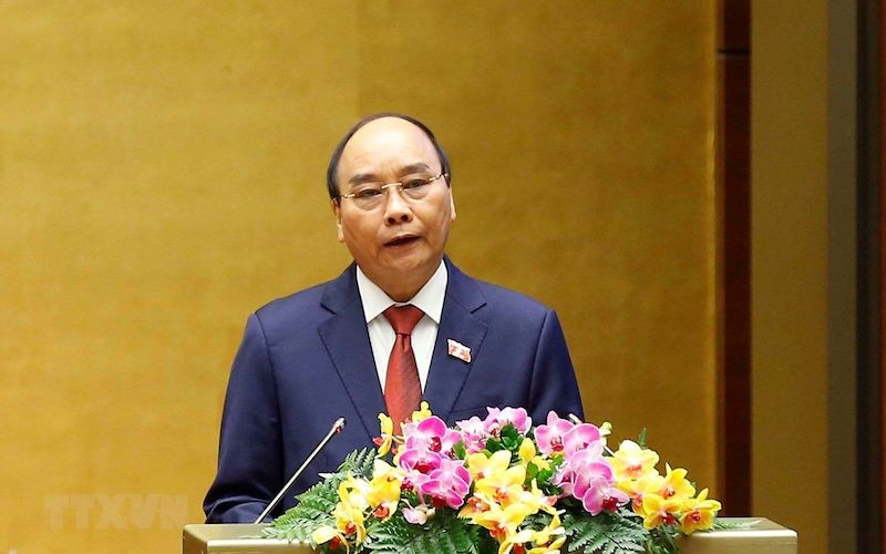 Chủ tịch nước Nguyễn Xuân Phúc. (Ảnh: TTXVN)