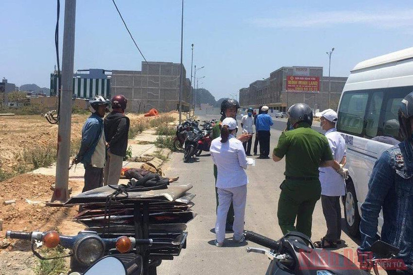 Hiện trường vụ việc được phát hiện trưa 2-5.