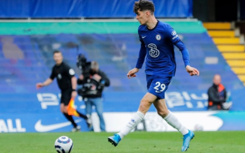 K. Havertz là tác giả của cả hai bàn thắng cho Chelsea.