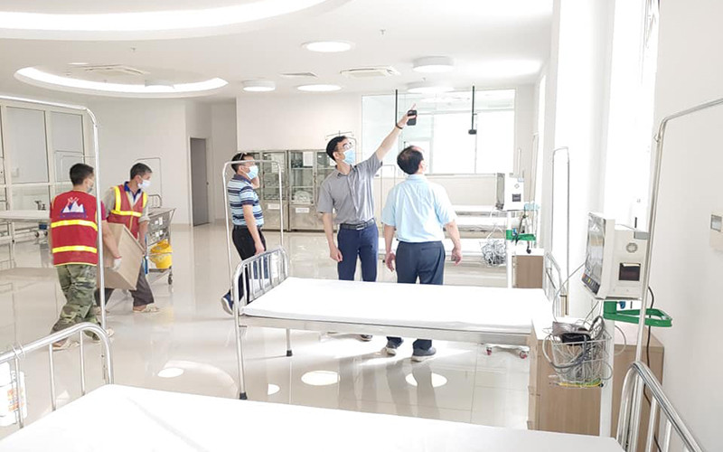 Hà Nam thiết lập bệnh viện dã chiến trong 24 giờ