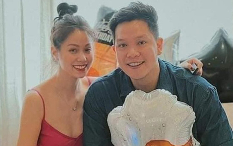 Đối tượng Nguyễn Kim Trung Thái (phải).