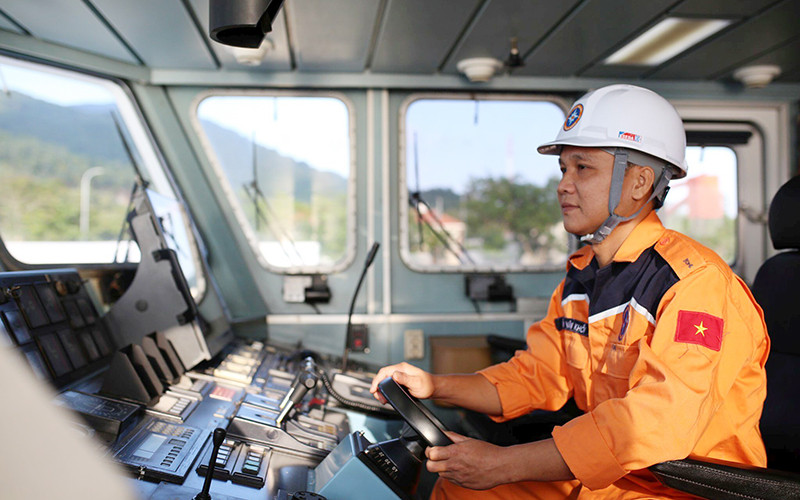 Thuyền viên Trần Văn Khôi. 