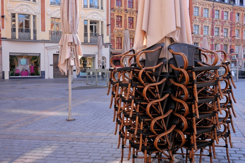 Pháp sẽ cho phép nhà hàng, quán cafe mở cửa không gian ngoài trời từ ngày 19-5 tới. (Ảnh: Actu.fr)