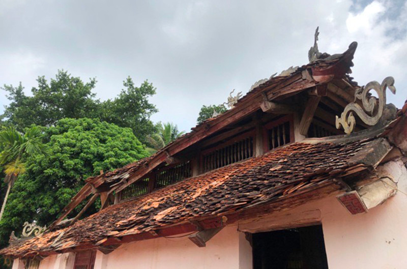 Một góc đình Đại Phúc.