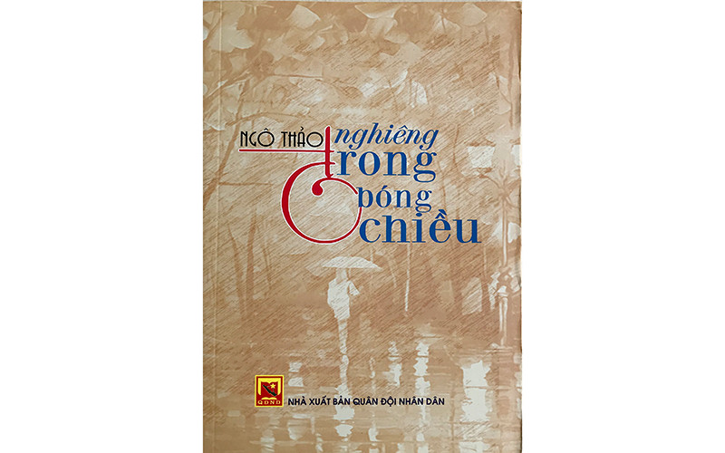 Bìa sách Nghiêng trong bóng chiều của nhà văn Ngô Thảo.