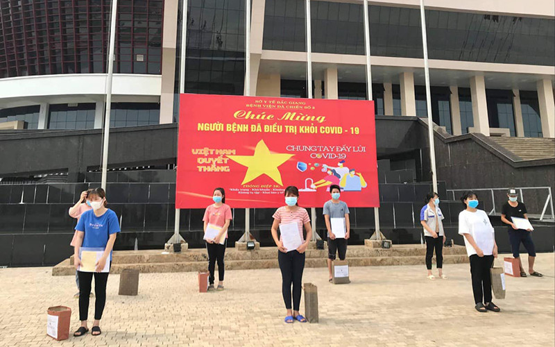 Các bệnh nhân được công bố điều trị khỏi hôm nay.