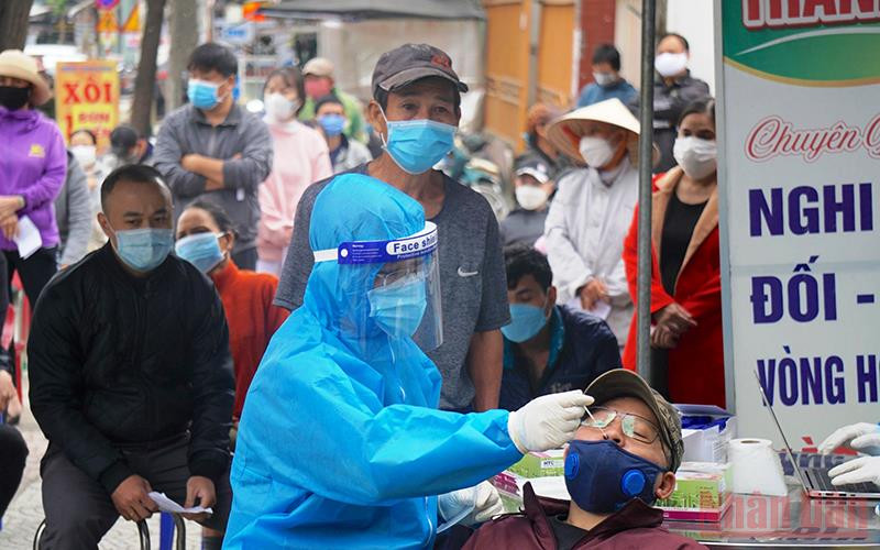 Đà Nẵng ghi nhận hơn 900 ca F0 trong ngày.