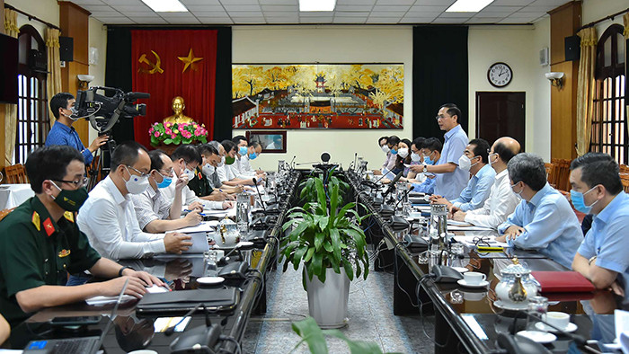 Toàn cảnh cuộc họp.