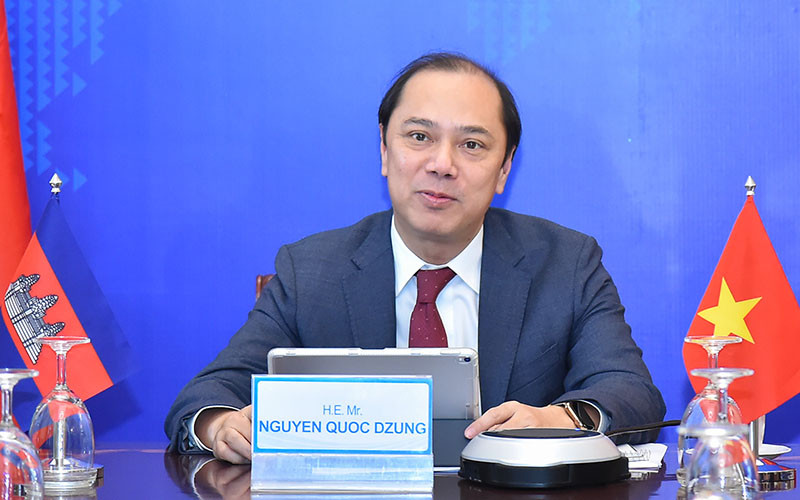 Thứ trưởng Ngoại giao Nguyễn Quốc Dũng. (Ảnh: Báo Thế giới và Việt Nam)