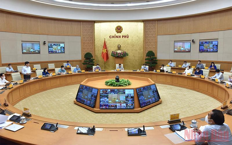 Quang cảnh phiên họp.