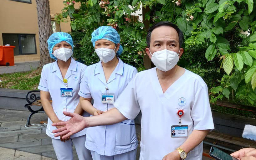 PGS, TS Đỗ Kim Quế nói về công tác thu dung, điều trị.