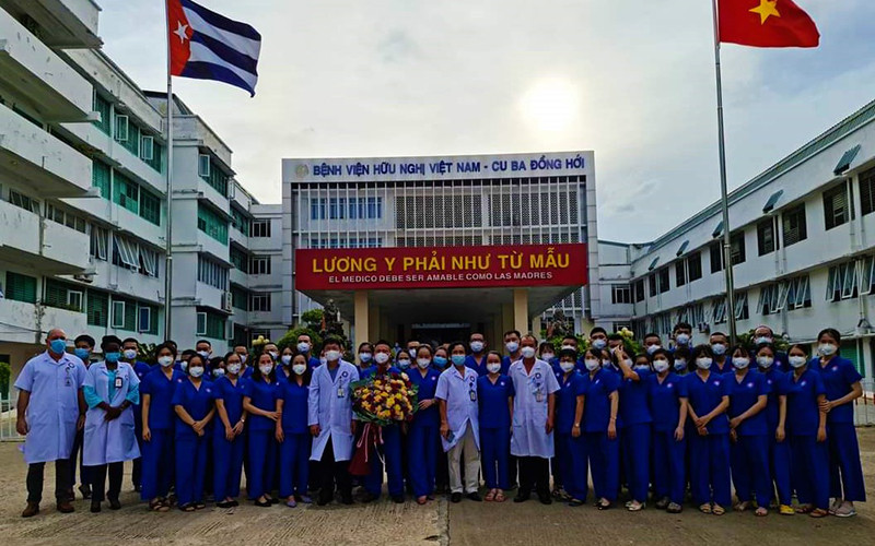 Đoàn y, bác sĩ Bệnh viện hữu nghị Việt Nam- Cuba Đồng Hới lần thứ 2 lên đường hỗ trợ TP Hồ Chí Minh chống dịch.