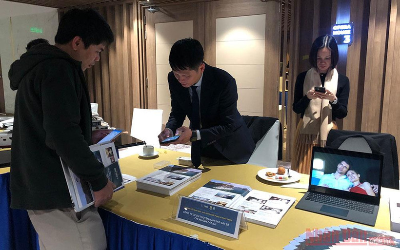 Các doanh nghiệp kết nối, tìm hiều thông tin tại Diễn đàn.