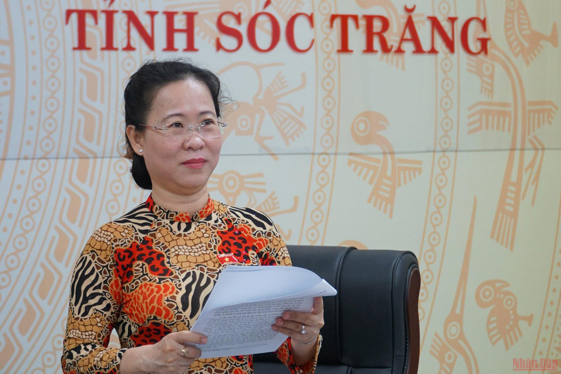 Đại biểu Tô Ái Vang.