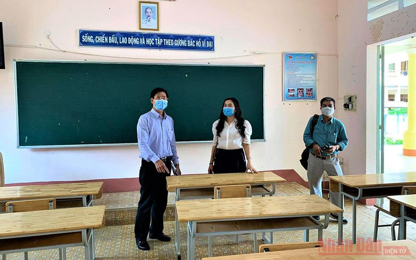 Điểm thi tại Trường THPT Lê Quý Đôn, TP Buôn Ma Thuột, tỉnh Đắk Lắk trước kỳ thi tốt nghiệp THPT năm 2020.