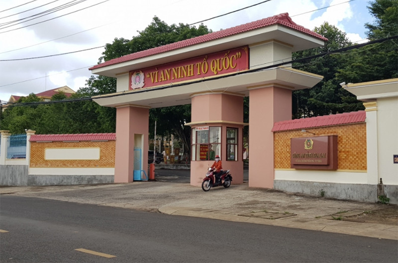Trụ sở Công an tỉnh Gia Lai. (Nguồn: VOV)