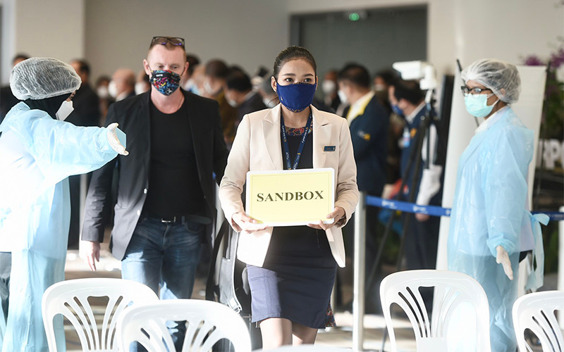 Quyết định tiếp tục mở cửa du lịch tại các địa phương được đưa ra sau thành công của mô hình “Hộp cát Phuket”. (Ảnh: Chính phủ Thái Lan)