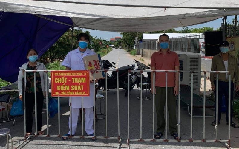 Hưng Yên thu hẹp và kết thúc một số vùng cách ly, phong tỏa tại huyện Yên Mỹ.