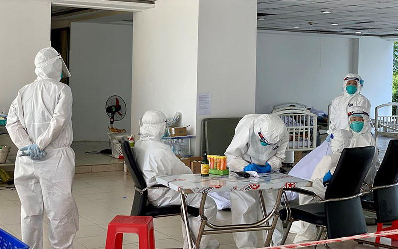 TP Hồ Chí Minh đã thiết lập 14 bệnh viện dã chiến
