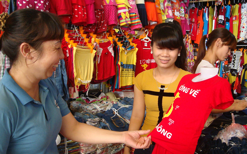 Thị trường nội địa là phân khúc tiềm năng cho doanh nghiệp dệt may.